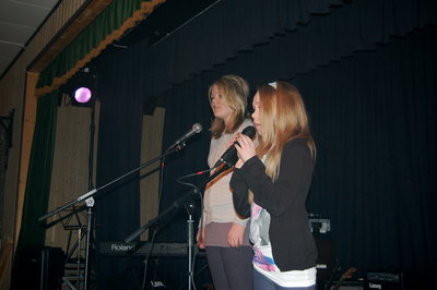 Sandra og Mariell  