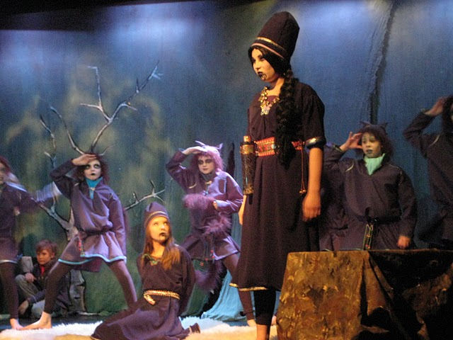 Publikum under Tana vintermarked 2010