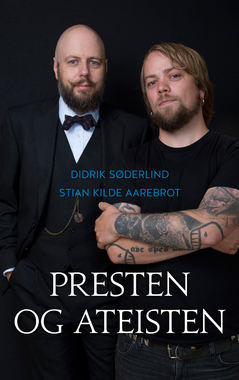 Omslag Presten og ateisten Omslag Presten og ateisten