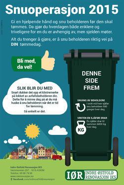 Plakat, snuoperasjon 2015 Plakat, snuoperasjon 2015