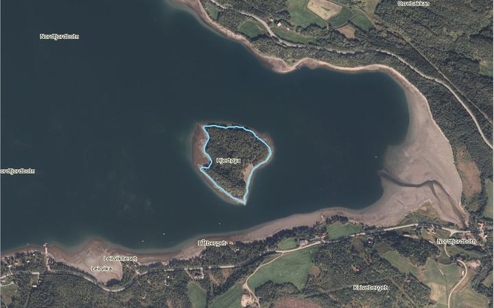 Hjertøya_flybilde