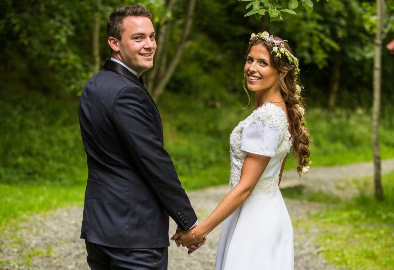 Foto: Martin Håndlykken brudepar