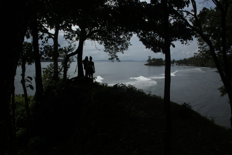 Bilete frå øya Careneras i Panama