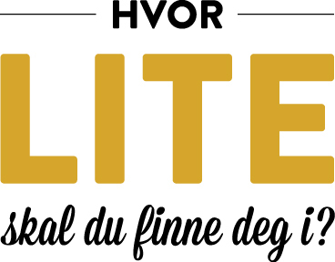 Logo - hvor lite skal du finne deg i Logo - hvor lite skal du finne deg i