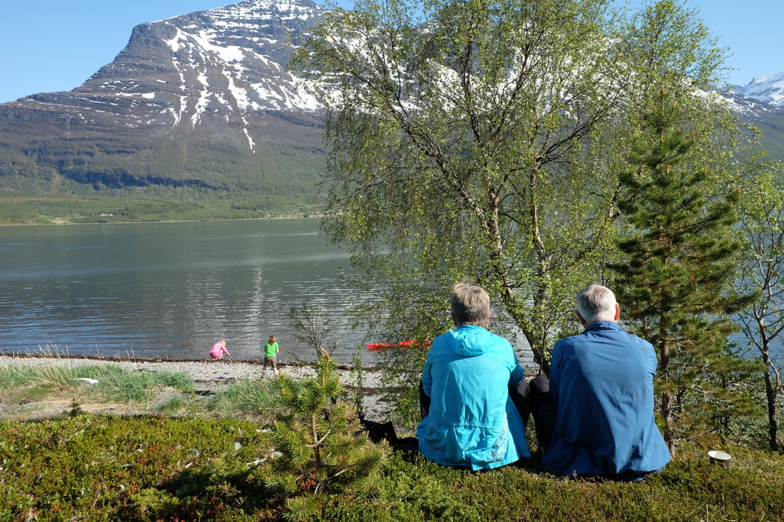 Sandørneset. Foto Maja Sjöskog Kvalvik. Sandørneset. Foto Maja Sjöskog Kvalvik.
