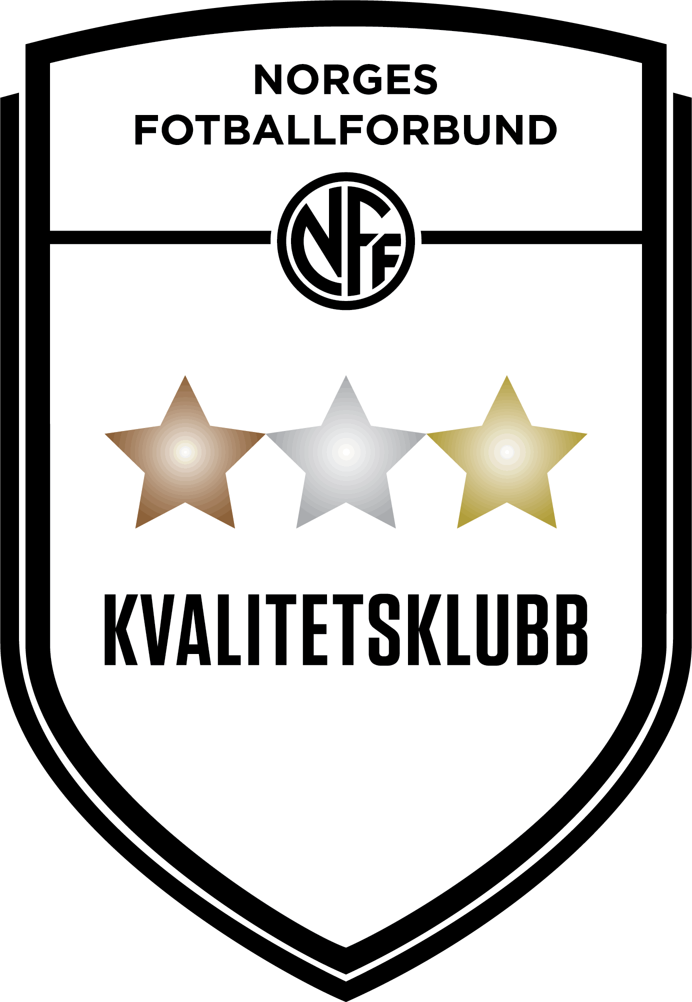 Kvalitetsklubb logo Norges fotballforbund