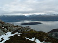 Fra Urdalen med Nipøya ute i sundet.