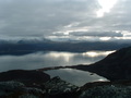 Fra Urdalen med Glimvannet i forgrunnen
