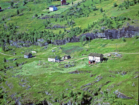 Flyfoto fra Seglstein 14. juli 1961