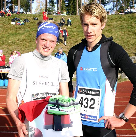 Andreas Høye og Håvard Lucasen. Foto: Hans L. Werp