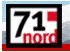 71 grader nord