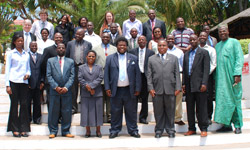 Konferansedeltakere i Malawi