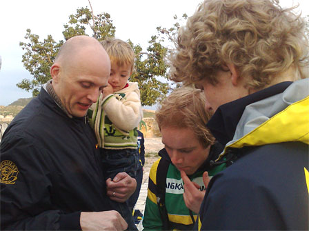 Chris Terkelsen, Lars Skjeset, Jo Forseth Indgaard. Foto: Fritjof
Sandstad.