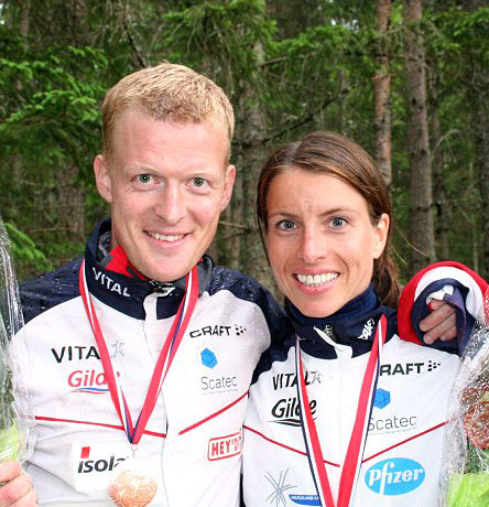 Anders Nordberg og Anne Margrethe Hausken. Foto: Geir Nilsen / OPN.no.