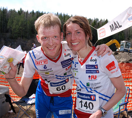 Anders Nordberg og Anne Margrethe Hausken. Foto: Torgeir Snilsberg.