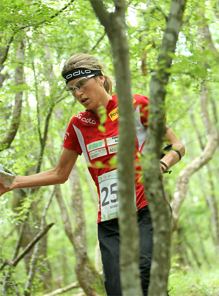 Simone Niggli. Foto: Erik Borg / O-boka.