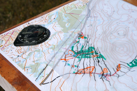 NM-kartet tar form. Foto: Jan Erik Helleren / Valdresmagasinet.