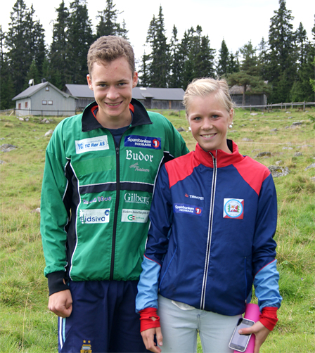 Eldbjørg Narum og Sindre Bæk. Foto: Stein Arne Negård.