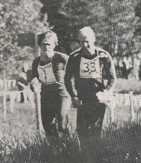 Viggo Aaberg. Innspurt Jukola 1979. Faksimile NOF-posten 4-79.