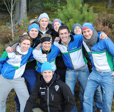Løpere fra Lillomarka. Foto: Lillomarka O-lag. Løpere fra Lillomarka. Foto: Lillomarka O-lag.