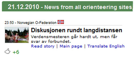 Faksimile fra World of O.com. Faksimile fra World of O.com.