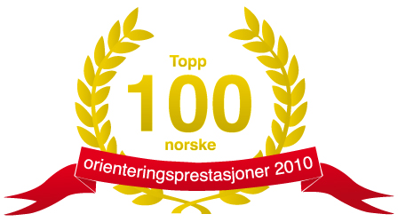 Logo topp 100 o-prestasjoner 2010