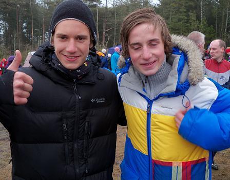 Jon Nilsen og Sigur Heggedal på Nordjysk 2-Dages 2011. Foto: Vidar Benjaminsen.