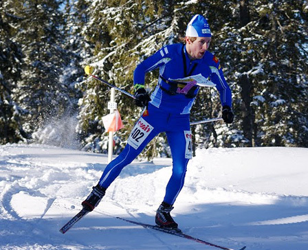 Staffan Tunis på EM skiorientering i Norge 2011