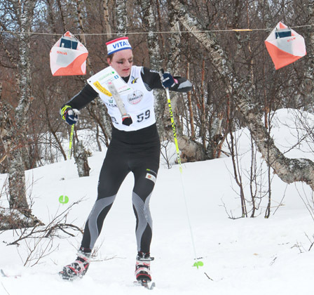 Hans Jørgen Kvåle under VM i skiorientering i Sverige 2011. Foto: Erik Borg - www.o-boka.no