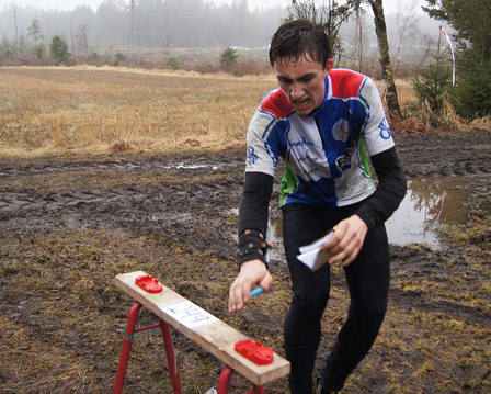 Nicholas Oskarson, Lillomarka, treningsløp Halden 2011