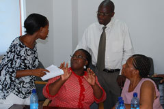 Alcohol policy training in Lesotho