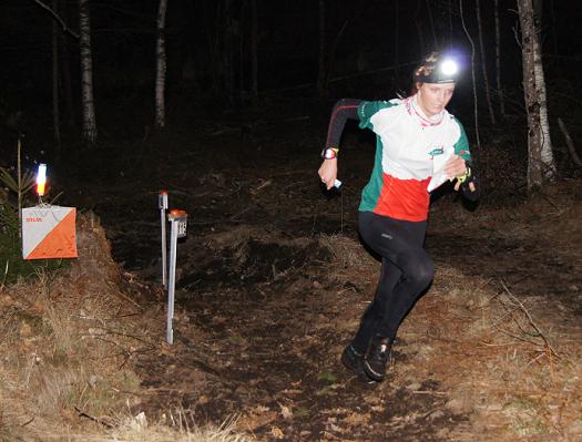 Runa Fremstad vant D17-18 på Craft Cup nattløpet i Larvik 2011.