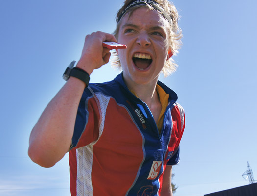 Fredrik Raastad, Skien OK, vant H17-18 i Craft cup løpet i Sandefjord 2011.