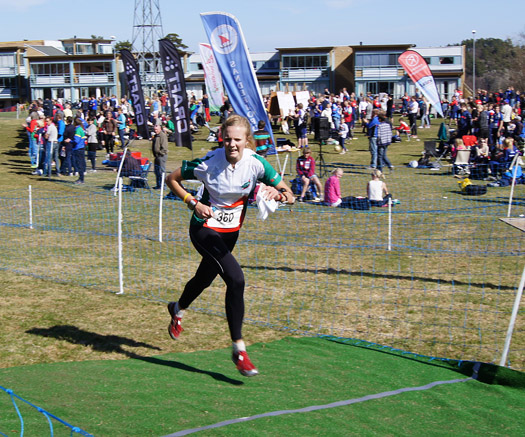 Runa Fremstad, Larvik, vant Craft cup sprinten i Sandefjord 2011.