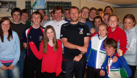 Kenneth Buch med Lillomarka foran 10Mila 2011.