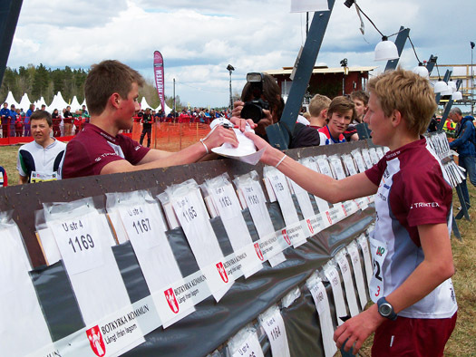 Nydalens gutter veksler på 10Mila 2011. Foto: Vidar Benjaminsen