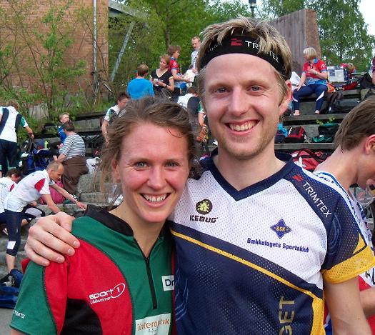 Inger Liv Bjerkreim Nilsen og Mattias Karlsson vant Oslo City Cup 2011. Foto: Vidar Benjaminsen.