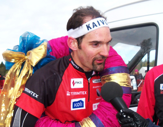 Thierry Gueorgiou avgjorde 10Mila 2011 for Kalevan Rasti. Foto: Vidar Benjaminsen