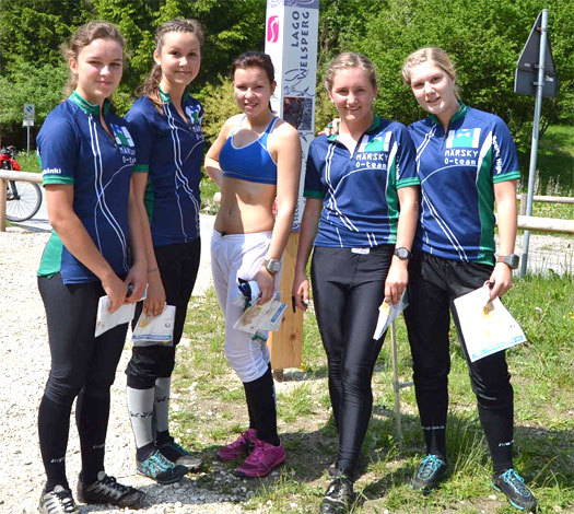 ISF World School Championships of Orienteering. Team from Finland.