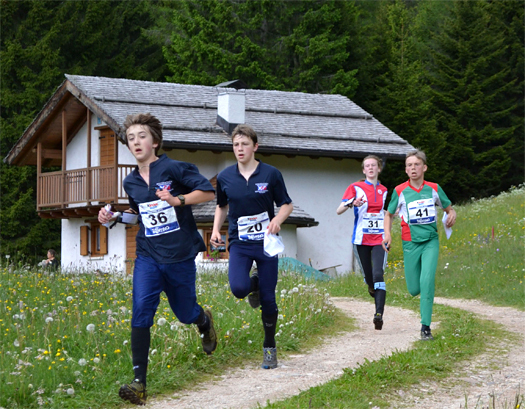 ISF World School Championships of Orienteering. Runners long distance. Photo: Organizers.