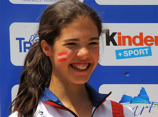 ISF World School Championships of Orienteering. Annika Gassner. Photo: Organizers.