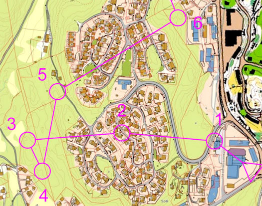 Løypeforslag NM-sprint i Arendal. Kart fra offentlig forvaltning (Statens Karverk, Arendal kommune m.v.) samt IK Grane. Forslag av Knut og Terje Mathisen.