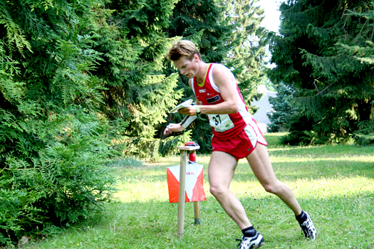 Øystein Kvaal Østerbø på VM-sprinten i Danmark 2006. Foto: Kirsti Kringhaug/OPN.no.