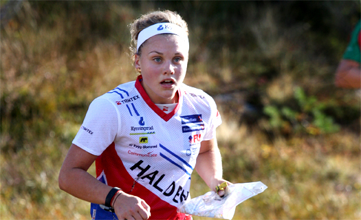 Ida Marie Næss Bjørgul under NM-stafetten på Beitostølen 2011. Foto: Geir Nilsen/OPN.no.