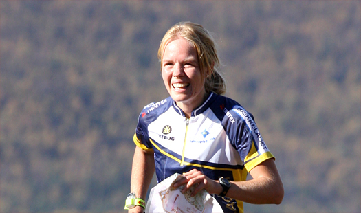 Heidi Østlid Bagstevold, NM Stafett 2010. Foto: Geir Nilsen/OPN.no.