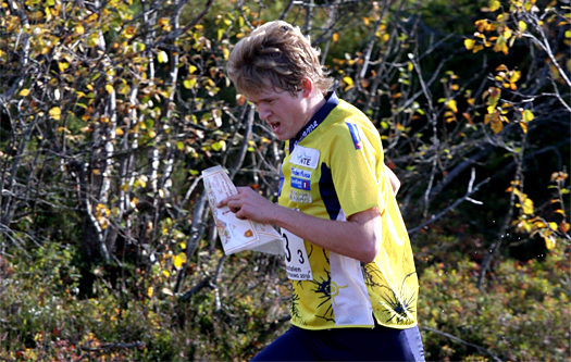 Jo Forseth Indgaard under NM-stafetten på Beitostølen i 2010. Foto: Geir Nilsen/OPN.no.