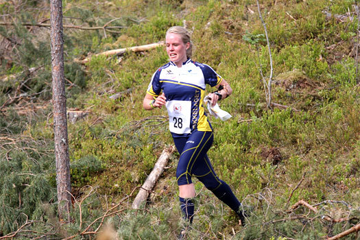 Heidi Østlid Bagstevold i VM-uttaksløpet i Hønefoss og Ringerike 2012. Foto: Geir Nilsen/OPN.no.