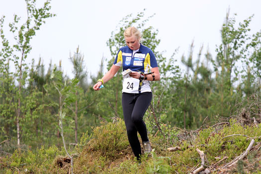 Gøril Rønning Sund i VM-uttaksløpet i Hønefoss og Ringerike i mai 2012. Foto: Geir Nilsen/OPN.no.