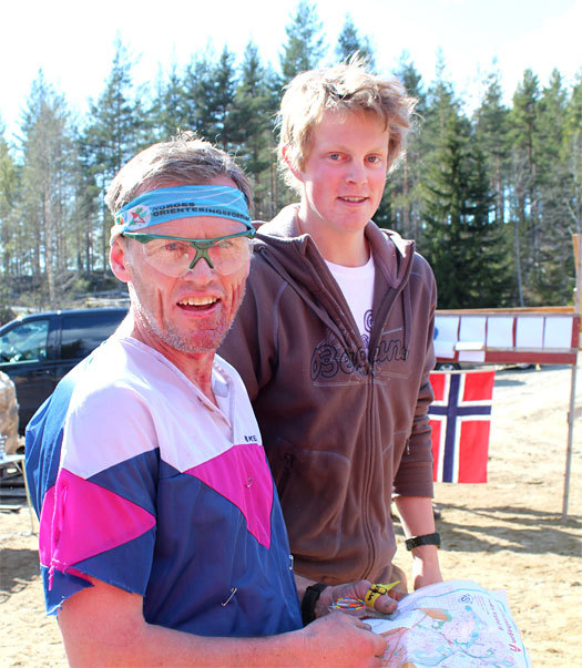 Henning Ravnås fikk skryt for løypene i Sigdalsløpet av Pål Gunnar Mikkelsplass. Foto: Hans L. Werp.