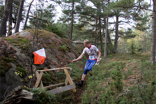 Olav Lundanes på vei mot seier i Blodslitet 2012. Foto: Geir Nilsen/OPN.no.